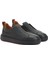 Lacivert Erkek Deri Sneaker 2