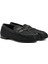 Siyah Logo Detaylı Erkek Loafer 2
