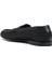 Siyah Logo Detaylı Erkek Loafer 3