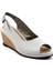 Beyaz Leather Kadın Sandalet K05582032103 3