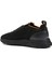 Siyah Erkek Deri Sneaker 3
