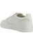 Beyaz Erkek Deri Sneaker 3