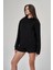 Kadın Siyah Sweatshirt 1529112-SİYAH 3