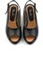 Siyah Leather Kadın Sandalet K05582032103 2