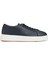 Lacivert Erkek Deri Sneaker 1