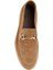 Krem Erkek Süet Loafer 4