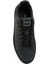 Siyah Logo Detaylı Erkek Deri Sneaker 4
