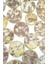Bej ve Kahverengi Yuvarlak Deri Patchwork Halı 150X150 cm (2,25 M²) 4