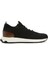 Siyah Erkek Keten Sneaker 1