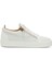 Beyaz Erkek Deri Sneaker 1