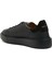 Siyah Erkek Deri Sneaker 3