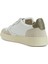 Beyaz Erkek Deri Sneaker 3
