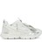 Beyaz File Dokulu Erkek Sneaker 1