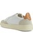 Beyaz Erkek Deri Sneaker 3