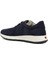 Lacivert Erkek Deri Sneaker 3