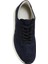 Lacivert Erkek Deri Sneaker 4