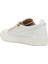 Beyaz Erkek Deri Sneaker 3