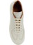 Oversized Kırık Beyaz Erkek Deri Sneaker 4