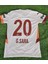 2024/25 G.s.k Gs/galætasaræy #gabriel Sa'ra #20 Deplasman Forması Beyaz 3