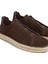 Kahverengi Erkek Deri Sneaker 3