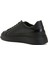 Siyah Erkek Deri Sneaker 3