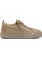 Kahverengi Logolu Erkek Deri Sneaker 1