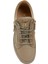 Kahverengi Logolu Erkek Deri Sneaker 4