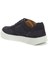 Lacivert Erkek Deri Sneaker 3