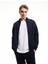 Yeni Sezon Uzun Kollu Pamuk Karışımlı Cep Detaylı Biyeli Fermuarlı Sweatshirt 2