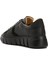 Lo-Top Siyah Erkek Deri Sneaker 3