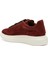 Bordo Erkek Deri Sneaker 3
