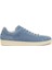 Mono Mavi Erkek Süet Sneaker 1