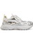 Beyaz Silver Garnili Erkek Sneaker 1