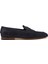 Lacivert Erkek Süet Loafer 1