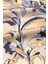 Lila Flower Desen Twill Ipek Eşarp 2