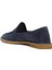 Koyu Mavi Erkek Süet Loafer 3