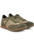 Haki Erkek Deri Sneaker 2