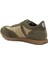 Haki Erkek Deri Sneaker 3