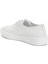 Beyaz Erkek Deri Sneaker 3