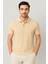 Regular Fit %100 Pamuk Polo Yaka Yarım Kollu Basic T-Shirt 1