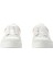New Reeth Low Deri Süet ve Pamuklu Beyaz Erkek Sneaker 2