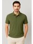 Regular Fit %100 Pamuk Polo Yaka Yarım Kollu Basic T-Shirt 1
