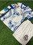 Jude Bellingham Real Madrid Yeni Sezon Yılan Desenli Özel Çocuk Forması 4'lü Set (Beyaz-Mavi) 2