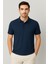 Regular Fit %100 Pamuk Polo Yaka Yarım Kollu Basic T-Shirt 1