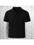 Regular Fit %100 Pamuk Polo Yaka Yarım Kollu Basic T-Shirt 2