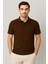 Regular Fit %100 Pamuk Polo Yaka Yarım Kollu Basic T-Shirt 1