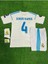 Sergio Ramos Real Madrid 2018 Kiev Şampiyonlar Ligi Finali Çocuk Forması 4'lü Set (Armalı) 1