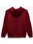 Yeni Sezon Uzun Kollu Pamuk Karışımlı Cepli Slogan Baskılı Kapşonlu Sweatshirt 4