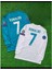 R.madrid #7 C.ronaldo Kiev % Turkuaz Uzun Kollu Forması 2 Li Set 3