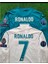 R.madrid #7 C.ronaldo Kiev % Turkuaz Uzun Kollu Forması 2 Li Set 4